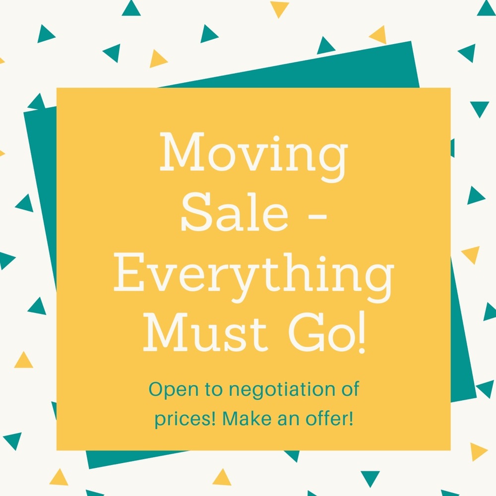 ⭐️MOVING SALE⭐️